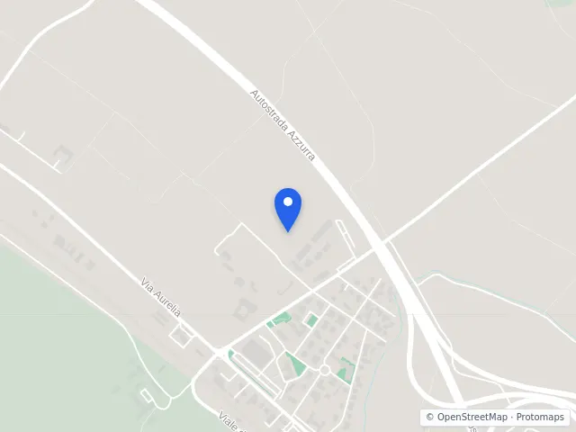Mappa di Fiumicino, Roma