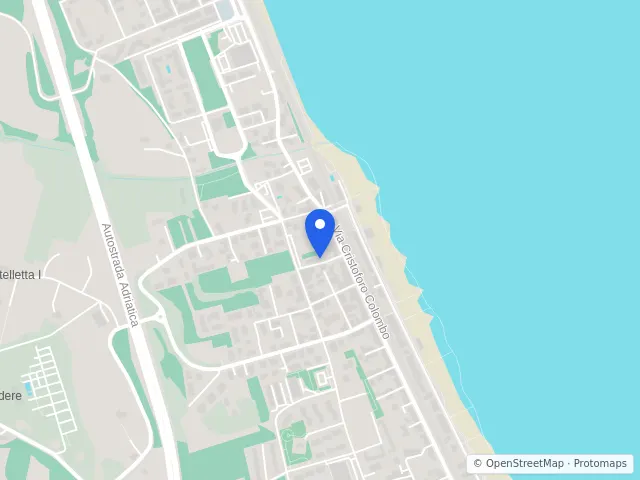 Mappa di Civitanova Marche, Macerata