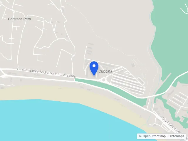 Mappa di Porto Empedocle, Agrigento