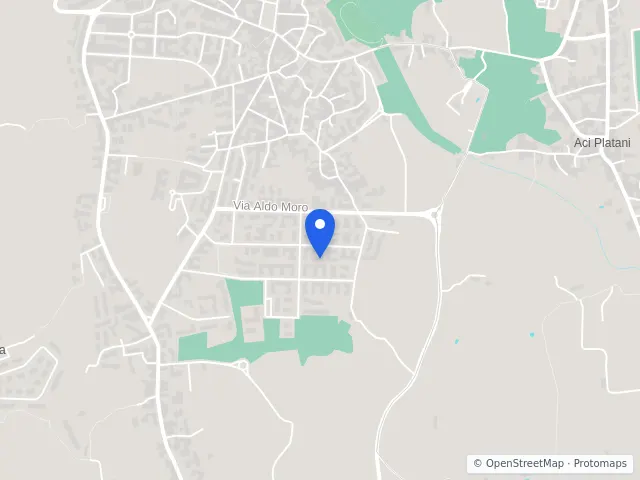 Mappa di Aci Catena, Catania