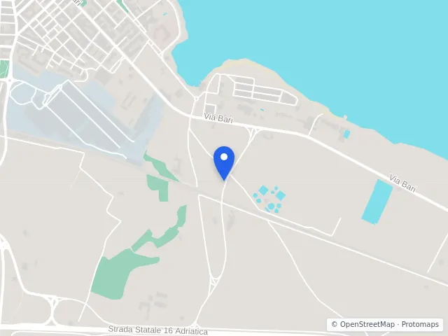 Mappa di Giovinazzo, Bari