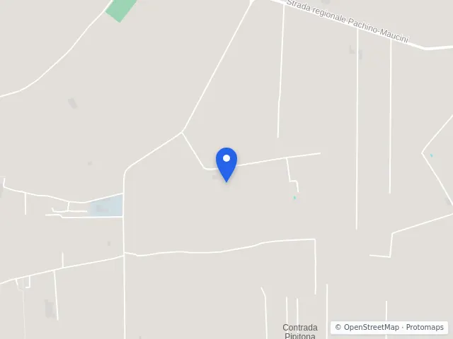 Mappa di Portopalo di Capo Passero, Siracusa