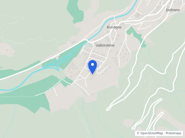 Mappa di Valbondione, Bergamo