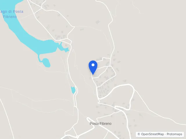 Mappa di Posta Fibreno, Frosinone