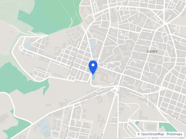 Mappa di Lucera, Foggia