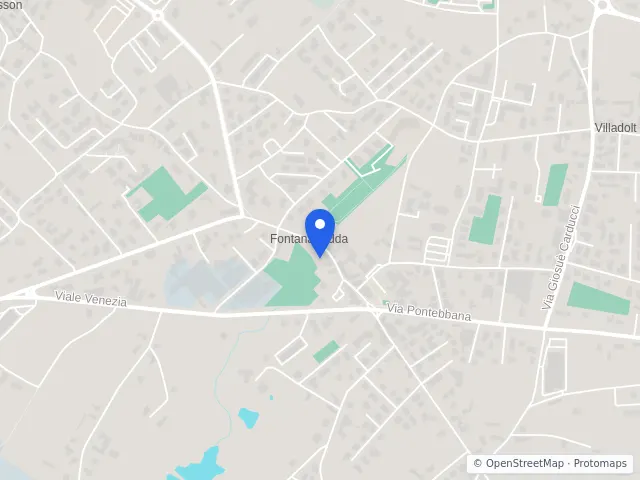Mappa di Fontanafredda, Pordenone