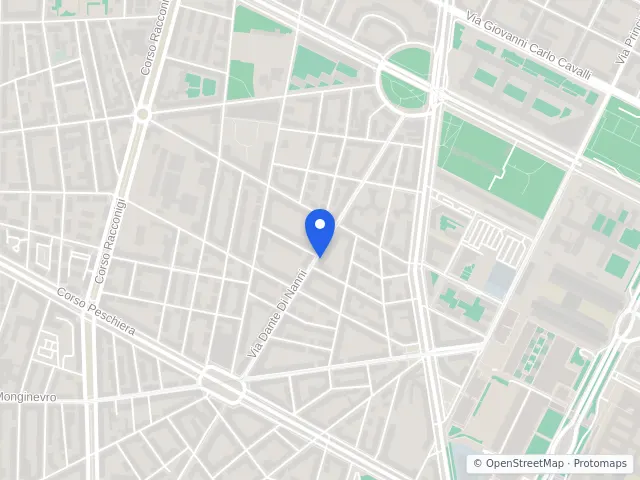 Mappa di Brandizzo, Torino