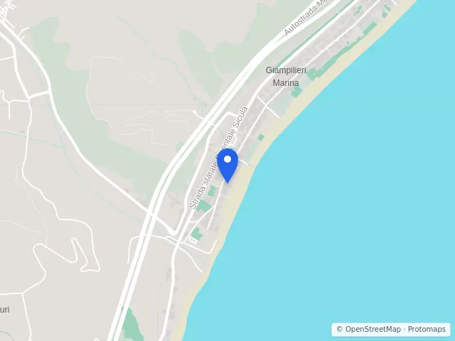 Mappa di Messina