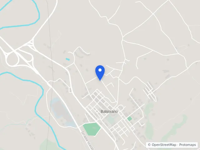 Mappa di Balsorano, L'Aquila