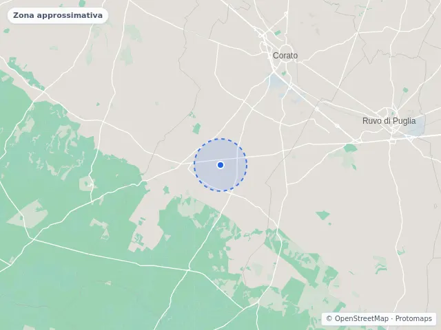 Mappa di Corato, Bari