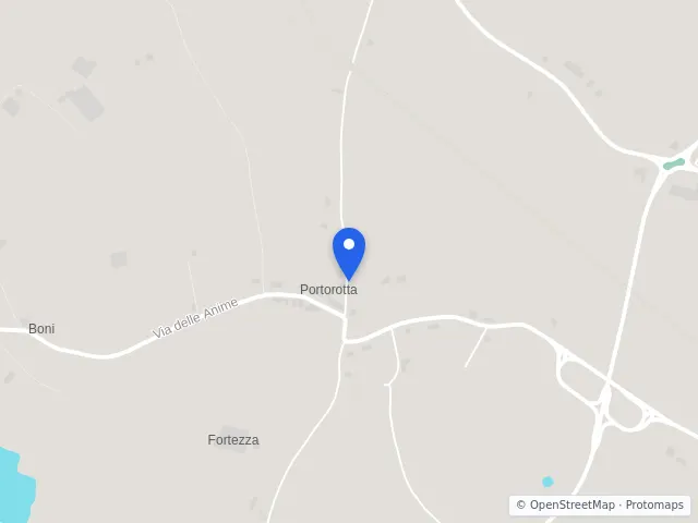 Mappa di Portomaggiore, Ferrara