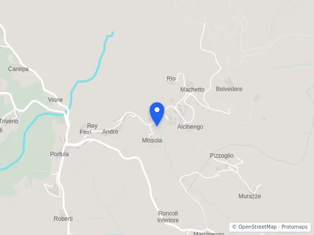 Mappa di Bioglio, Biella