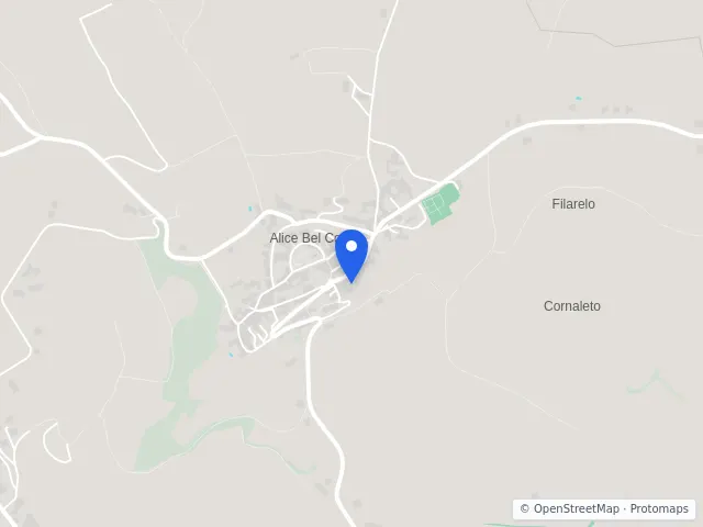 Mappa di Alice Bel Colle, Alessandria