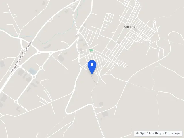 Mappa di Villafrati, Palermo