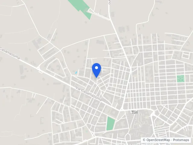 Mappa di Turi, Bari