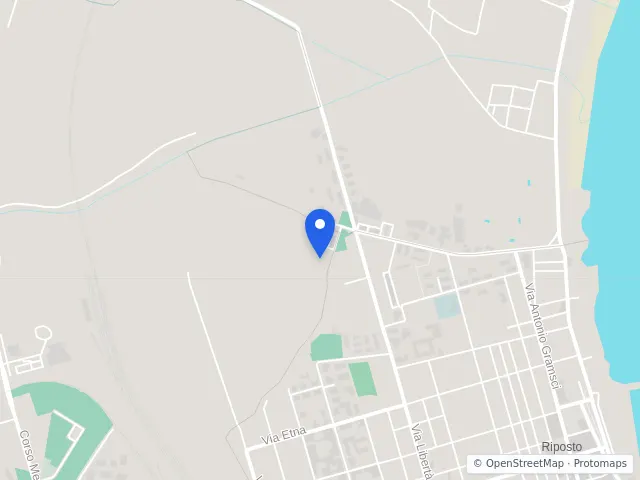 Mappa di Giarre, Catania