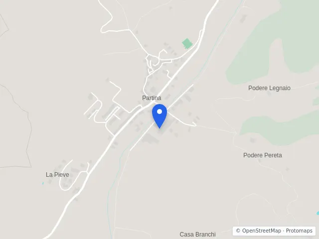 Mappa di Bibbiena, Arezzo