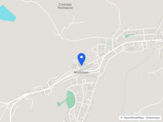 Mappa di Montefano, Macerata