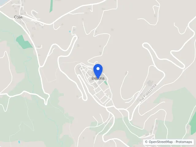 Mappa di Bettona, Perugia