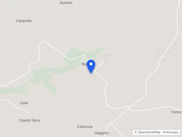 Mappa di Civitella di Romagna, Forlì-Cesena