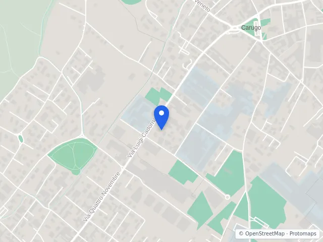Mappa di Carugo, Como