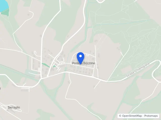 Mappa di Castelnuovo Berardenga, Siena