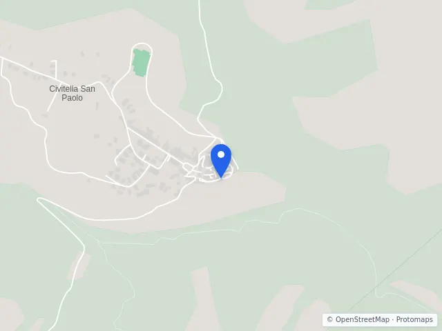 Mappa di Civitella San Paolo, Roma