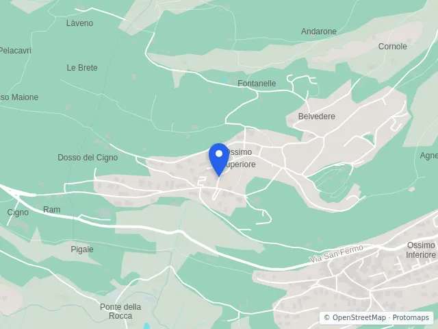 Mappa di Ossimo, Brescia
