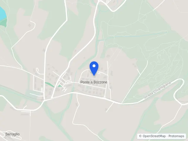 Mappa di Castelnuovo Berardenga, Siena