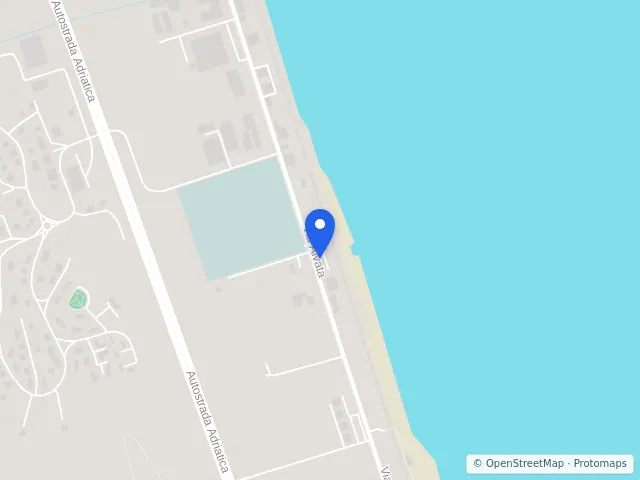 Mappa di Potenza Picena, Macerata