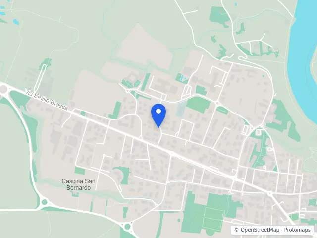 Mappa di Trezzo sull'Adda, Milano