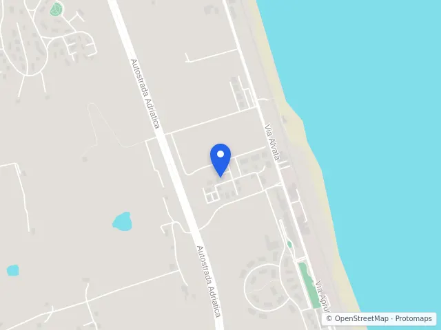 Mappa di Potenza Picena, Macerata