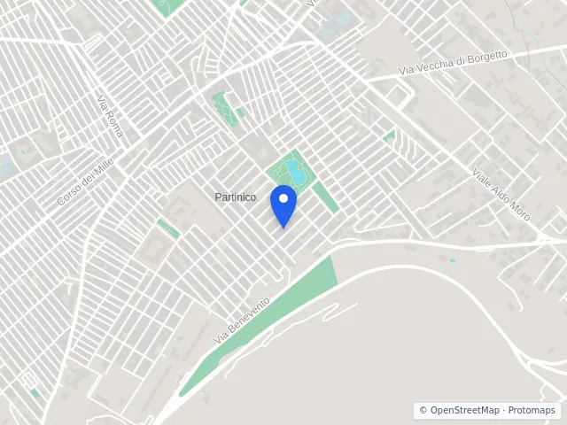 Mappa di Partinico, Palermo