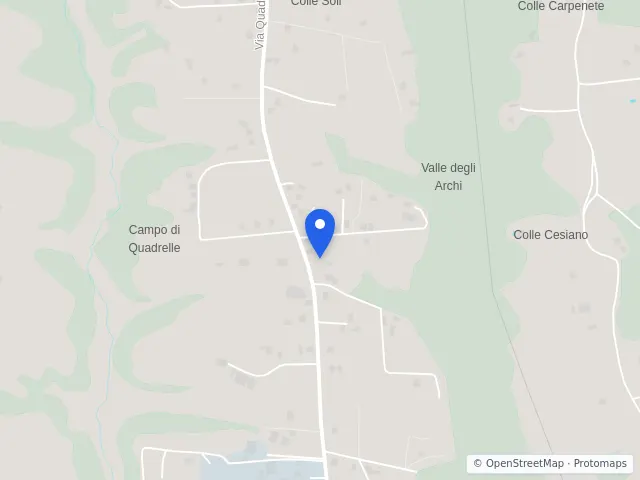 Mappa di Palestrina, Roma
