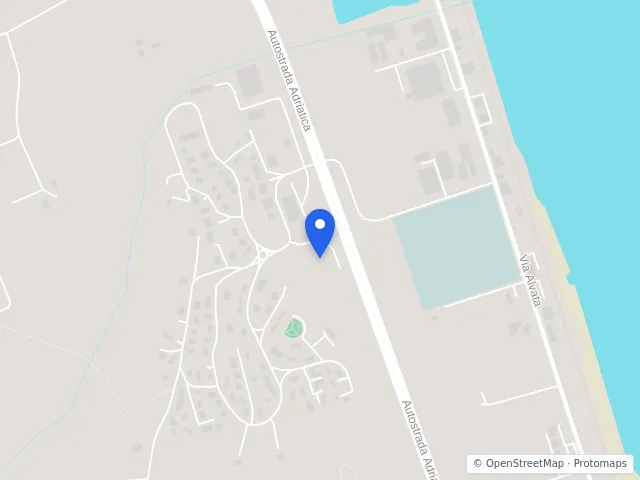 Mappa di Potenza Picena, Macerata