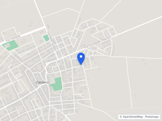 Mappa di Carosino, Taranto