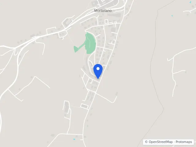 Mappa di Montefano, Macerata