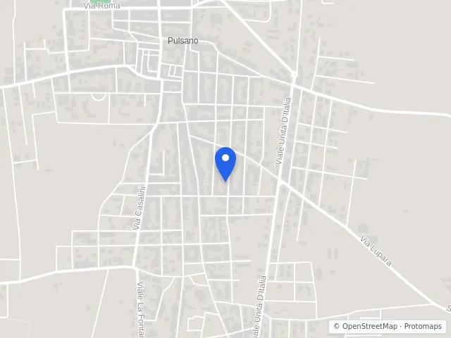 Mappa di Pulsano, Taranto