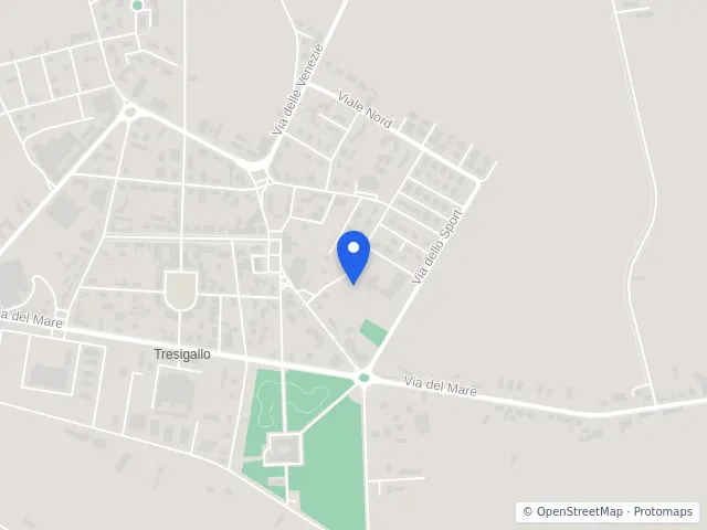 Mappa di Tresignana, Ferrara