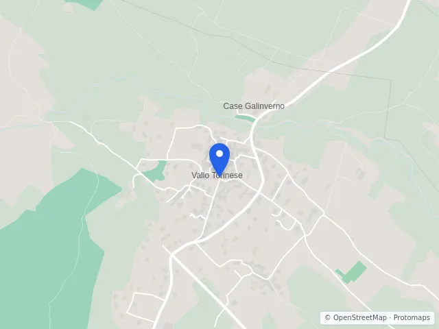 Mappa di Vallo Torinese, Torino