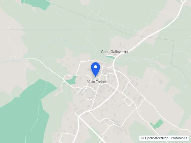 Mappa di Vallo Torinese, Torino