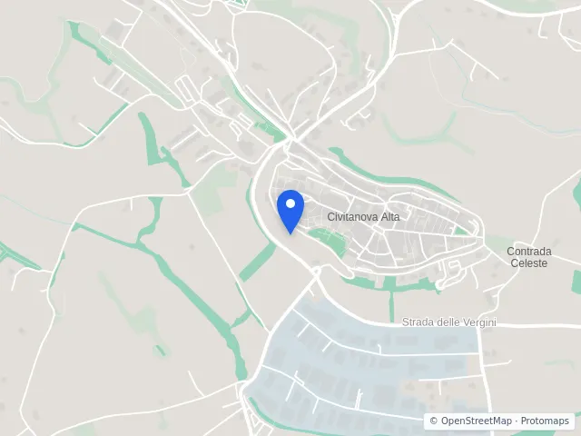 Mappa di Civitanova Marche, Macerata
