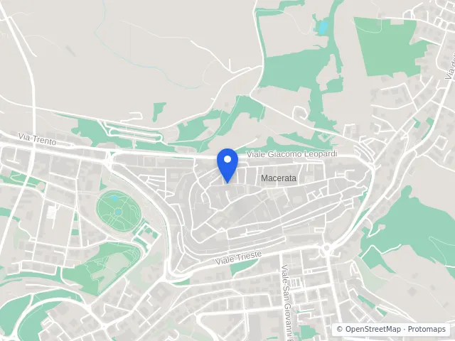 Mappa di Macerata