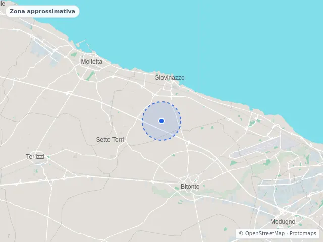 Mappa di Giovinazzo, Bari