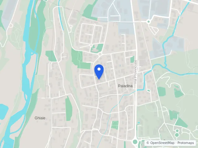 Mappa di Paladina, Bergamo