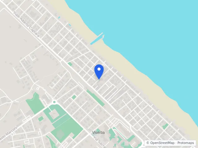Mappa di Rimini