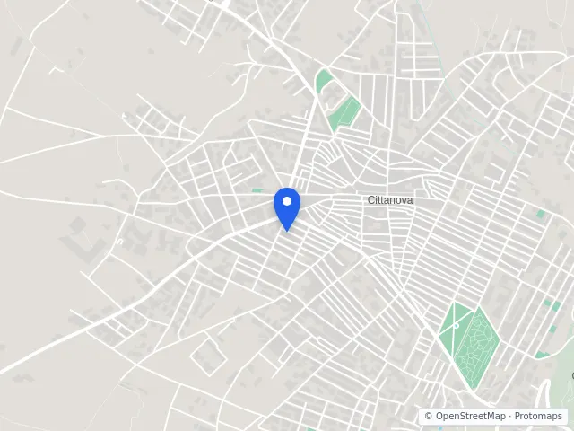 Mappa di Cittanova, Reggio di Calabria