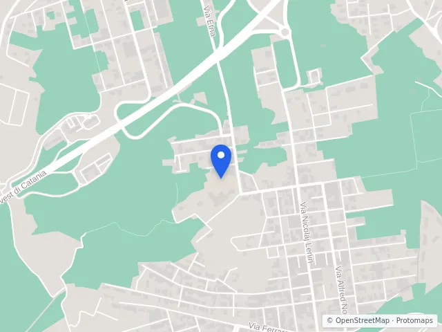 Mappa di Misterbianco, Catania