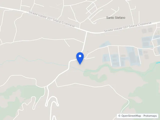 Mappa di Rende, Cosenza