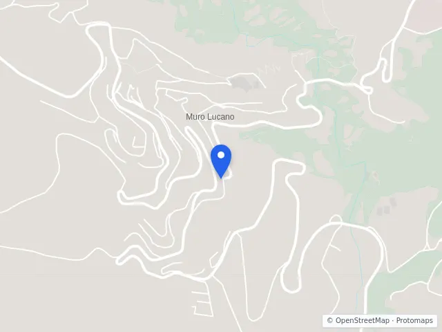 Mappa di Muro Lucano, Potenza